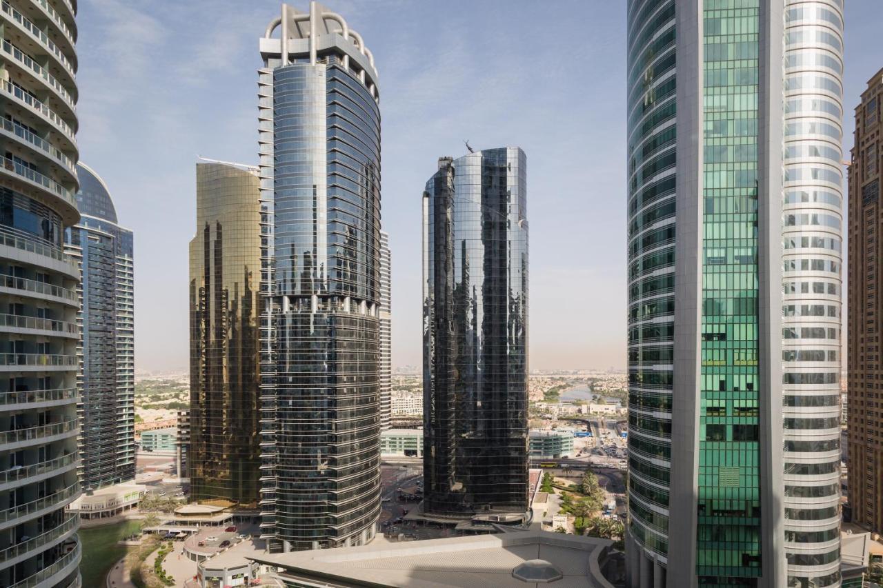 Higuests - Cozy Studio With Panoramic Views On The Lake Dubai Exterior foto